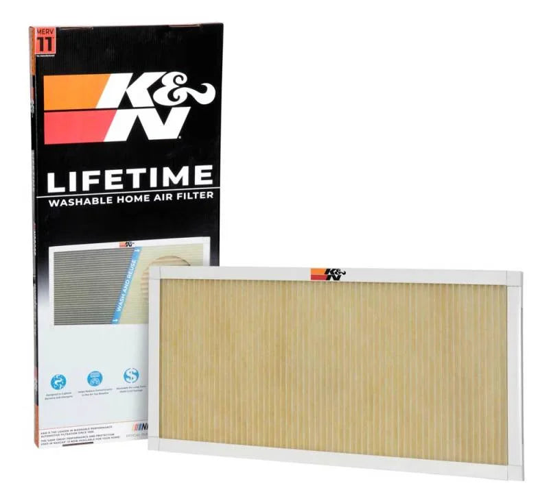 K&N HVAC Filter - 14 x 30 x 1 - Back View