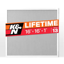 Load image into Gallery viewer, K&amp;N HVAC Filter 16 X 16 X 1 Merv 13 - Main Product View