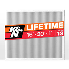 Load image into Gallery viewer, K&amp;N HVAC Filter 16 X 20 X 1 Merv 13 - Main Product View