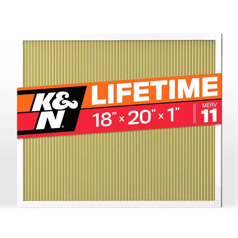K&N HVAC Filter 18 X 20 X 1 Merv 11 - Main Product View