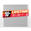 Load image into Gallery viewer, K&amp;N HVAC Filter 20 X 20 X 1 Merv 8 - Main Product View