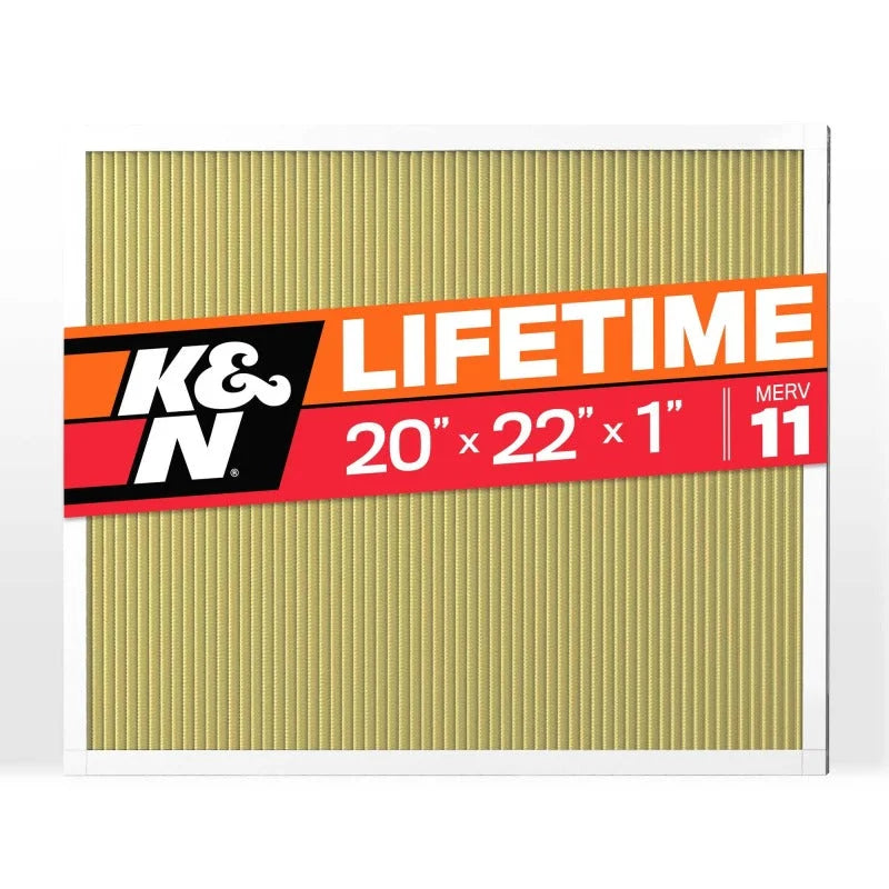 K&N HVAC Filter 20 X 22 X 1 Merv 11 - Main Product View
