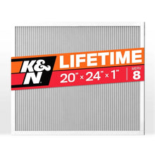 Load image into Gallery viewer, K&amp;N HVAC Filter 20 X 24 X 1 Merv 8 - Main Product View