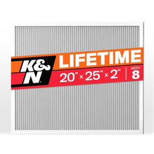 Load image into Gallery viewer, K&amp;N HVAC Filter 20 X 25 X 2 Merv 8 - Main Product View