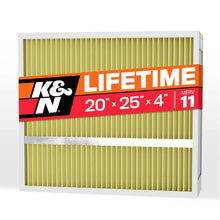 Load image into Gallery viewer, K&amp;N HVAC Filter 20 X 25 X 4 Merv 11 - Main Product View