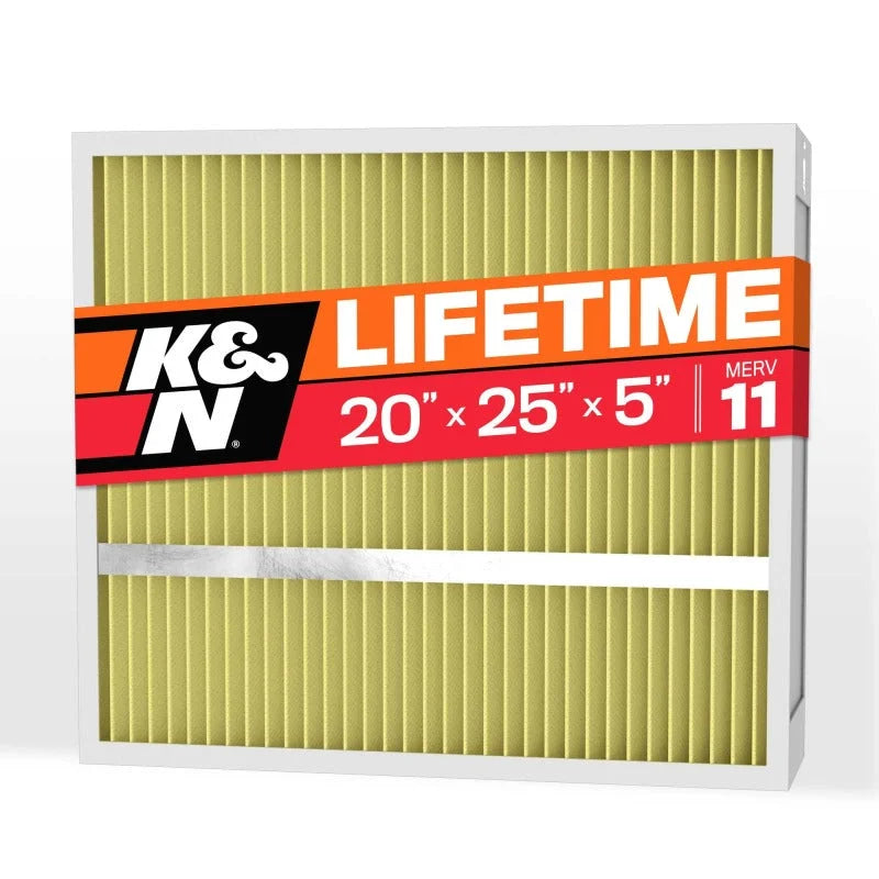 K&N HVAC Filter 20 X 25 X 5 Merv 11 - Main Product View