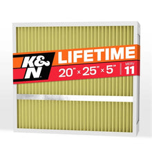 Load image into Gallery viewer, K&amp;N HVAC Filter 20 X 25 X 5 Merv 11 - Main Product View