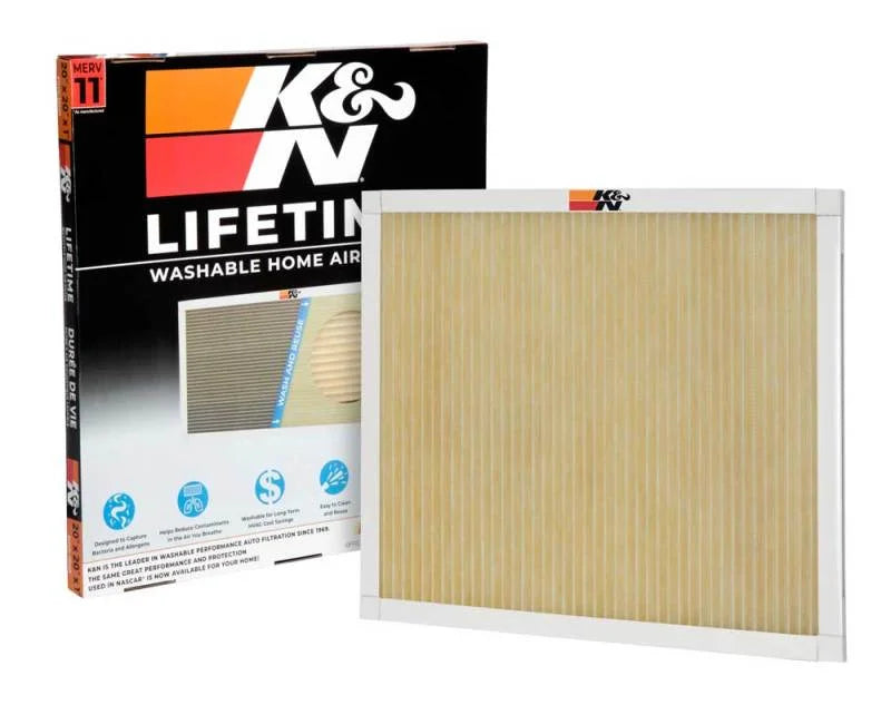 K&N HVAC Filter - 20 x 20 x 1 - Side View