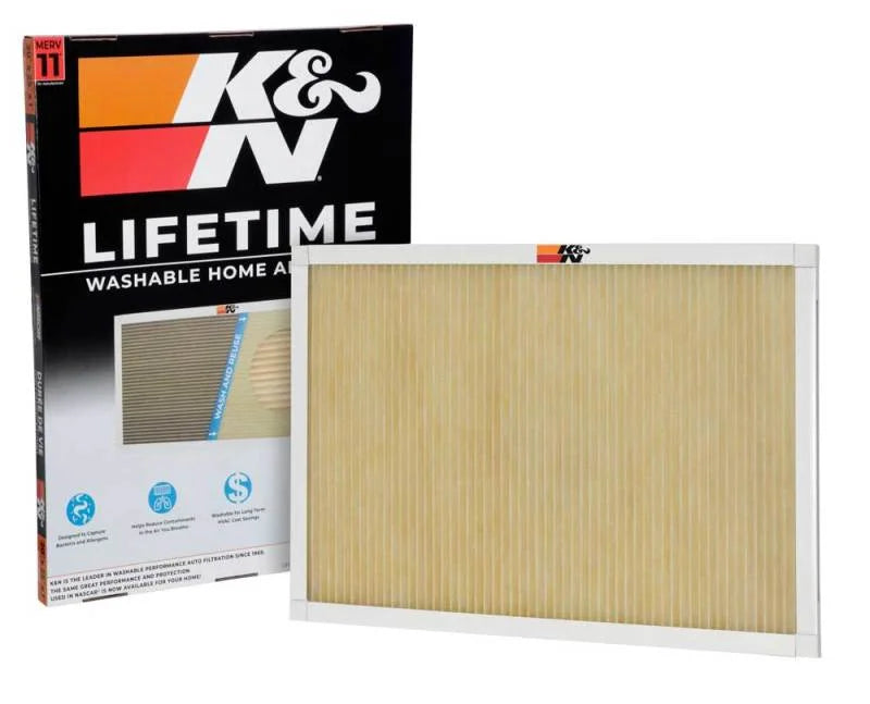 K&N HVAC Filter - 20 x 25 x 1 - Back View