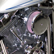 Load image into Gallery viewer, K&amp;N  Harley Davidson Dyna Wide Glide 103 CI Street Metal Intake System-Hammer - Installation View
