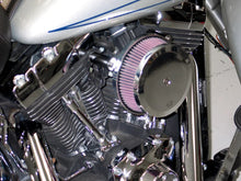 Load image into Gallery viewer, K&amp;N  Harley Davidson Dyna Wide Glide 103 CI Street Metal Intake System-Hammer - Installation View