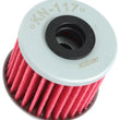 Load image into Gallery viewer, K&amp;N Honda 1.58in OD 0.42in ID 1.4in Height Cartridge Oil Filter - Main Product View