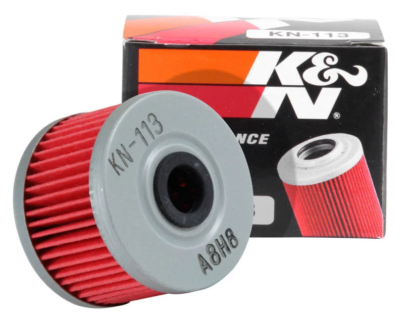 K&N Honda 2.031in OD x 1.469in H Oil Filter - Installation View