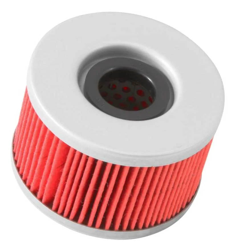 K&N Honda 2.719in OD x 1.781in H Oil Filter - Back View