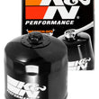 Load image into Gallery viewer, K&amp;N Honda / Kawasaki 3.25in OD x 3.719in H Oil Filter - Installation View