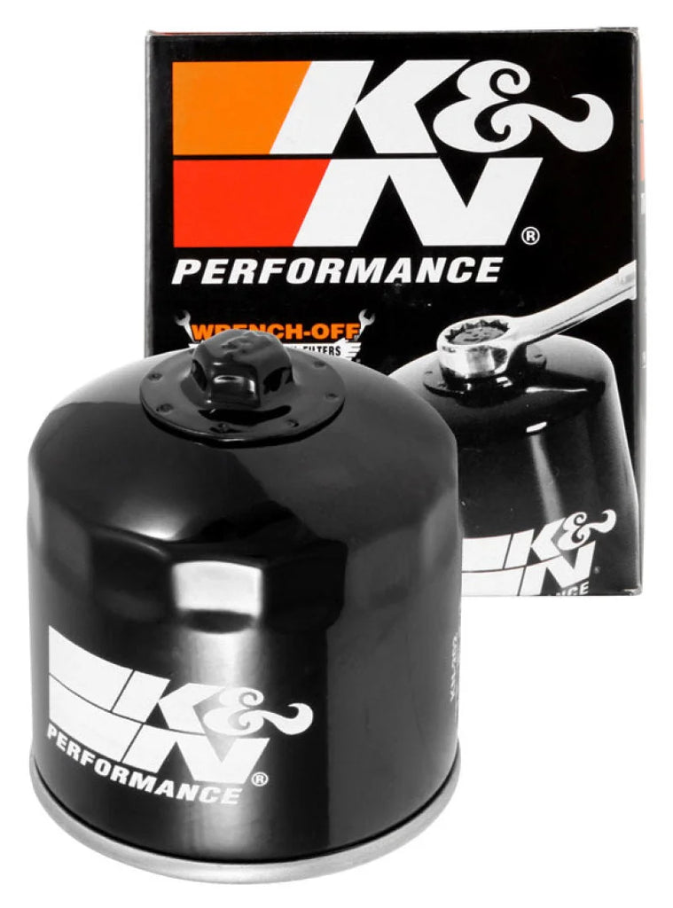 K&N Honda / Kawasaki 3.25in OD x 3.719in H Oil Filter - Installation View