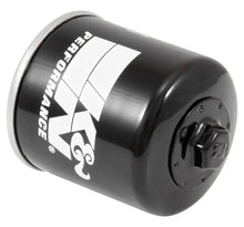 Load image into Gallery viewer, K&amp;N Honda / Kawasaki / Arctic Cat / Suzuki / Triumph / Yamaha 2.594in OD x 2.813in H Oil Filter - Main Product View