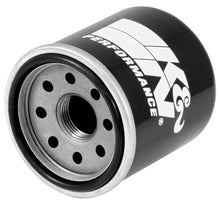 Load image into Gallery viewer, K&amp;N Honda / Kawasaki / Yamaha / Polaris / Victory 2.688in OD x 3.344in H Oil Filter - Back View