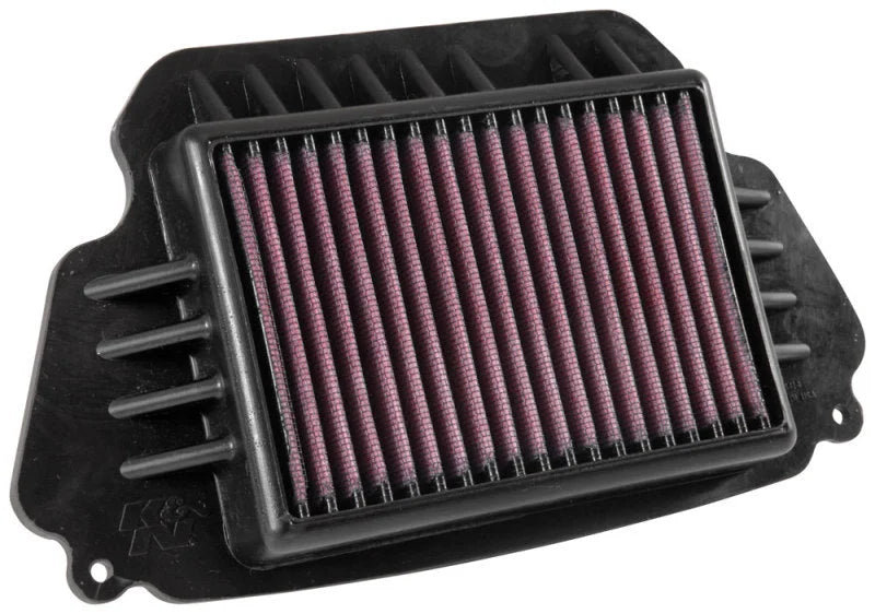 K&N Honda VT600C/CD Shadow 99-07 Replacement Drop In Air Filter - Side View