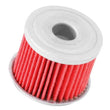 Load image into Gallery viewer, K&amp;N Honda/Husqvarna 1.625in OD x .438in ID x 1.406in H Oil Filter - Side View