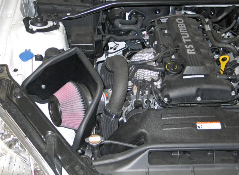 K&N Hyundai Genesis 2.0L-L4 Turbo Typhoon Performance Intake - Side View