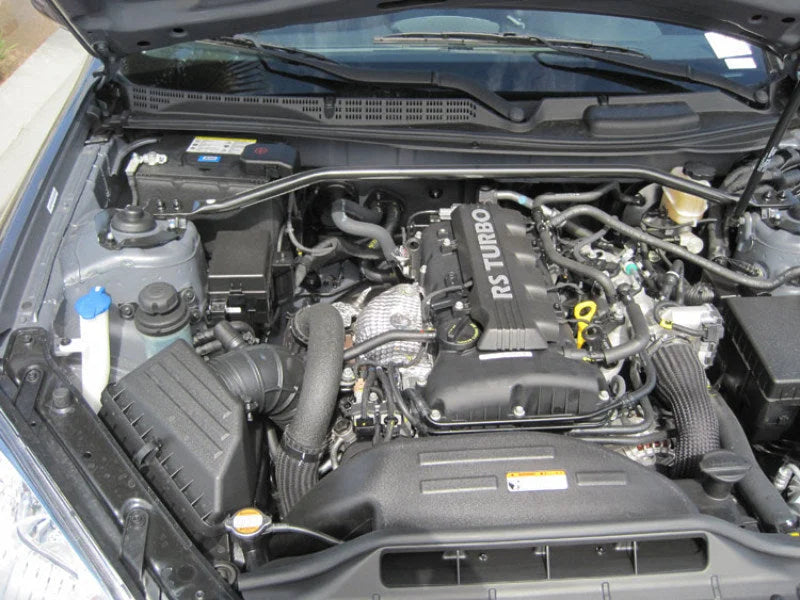 K&N Hyundai Genesis Coupe 2.0T/3.8 Drop In Air Filter - Side View