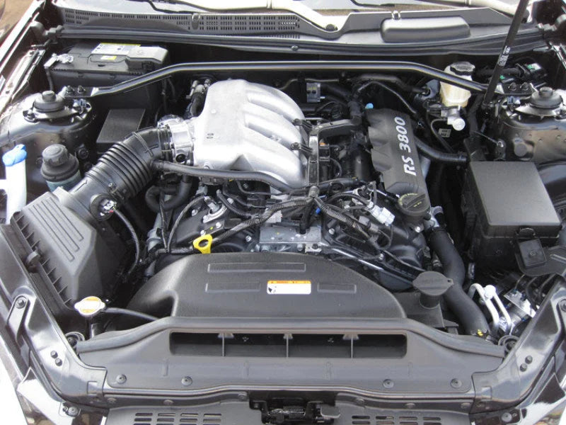 K&N Hyundai Genesis Coupe 2.0T/3.8 Drop In Air Filter - Back View