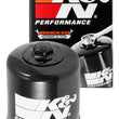 Load image into Gallery viewer, K&amp;N KTM 400/620/625/640/660 2.688in OD x 3.438in H Oil Filter - Installation View