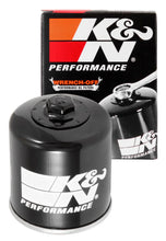 Load image into Gallery viewer, K&amp;N KTM 400/620/625/640/660 2.688in OD x 3.438in H Oil Filter - Installation View