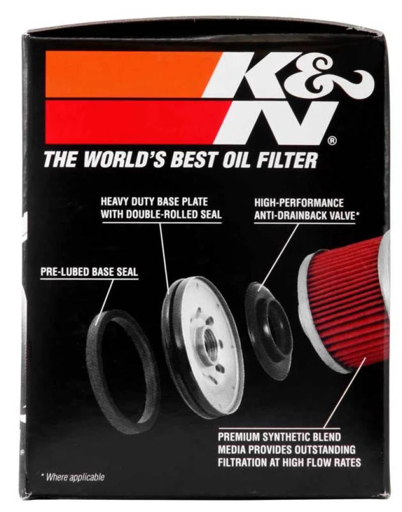 K&N Kawasaki 2.688in OD x 2.781in H Oil Filter - Additional View 6