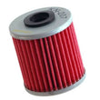 Load image into Gallery viewer, K&amp;N Kawasaki / Suzuki / Betamotor 1.5in OD x 1.719in H Oil Filter - Side View