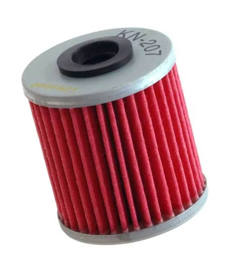 K&N Kawasaki / Suzuki / Betamotor 1.5in OD x 1.719in H Oil Filter - Side View