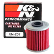 Load image into Gallery viewer, K&amp;N Kawasaki / Suzuki / Betamotor 1.5in OD x 1.719in H Oil Filter - Installation View