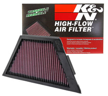 Load image into Gallery viewer, K&amp;N Kawasaki ZX1rR Ninja/ZZR1400/1400GTR/ZX14R 11.25in O/S L x 4.75in O/S W Replacement Air Filter - Main Product View