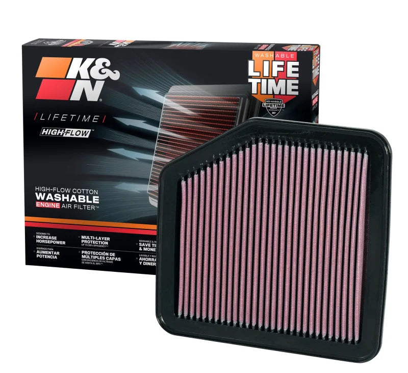 K&N Lexus IS 350 Drop In Air Filter - Additional View 10
