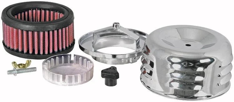K&N Lvrd 2-3/16in Or 2-5/18in Flg. 4in Top (1) - Main Product View