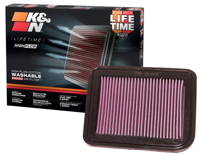 K&N Mitsubishi Endeavor/06 Eclipse/04-5 Galant Drop In Air Filter - Additional View 11