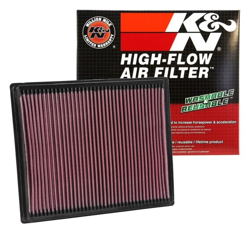 K&N Nissan Titan & Armada 5.6L - V8 2004 Drop In Air Filter - Additional View 9