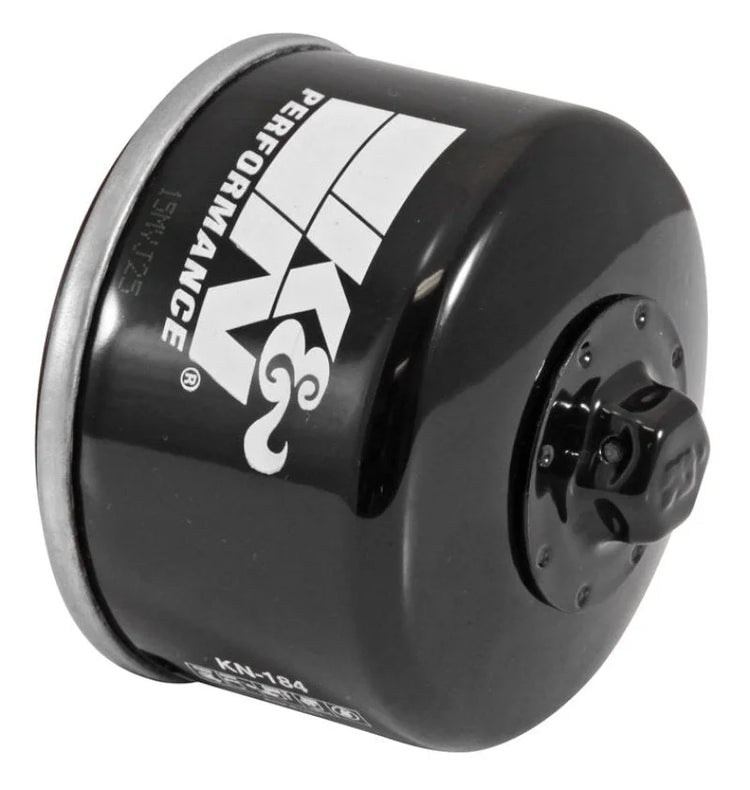 K&N Oil Filter 2.688in Height x 3.031in OD Powersports - Canister - Main Product View