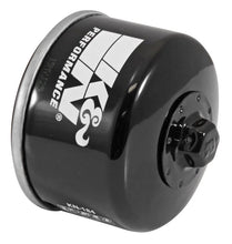 Load image into Gallery viewer, K&amp;N Oil Filter 2.688in Height x 3.031in OD Powersports - Canister - Main Product View