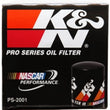 Load image into Gallery viewer, K&amp;N Oil Filter 3in OD x 5.094in H for Buick/Chevrolet/Pontiac/GMC/Oldsmobile/GMC/Cadillac - Back View