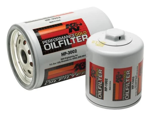 K&N Oil Filter Automotive 15-19 Nissan Titan 5.0L Diesel - Side View