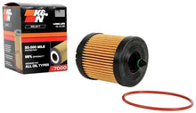 Load image into Gallery viewer, K&amp;N Oil Filter Automotive fits 2000-2017 Buick / Chevrolet / Fisker 2.4L - Back View