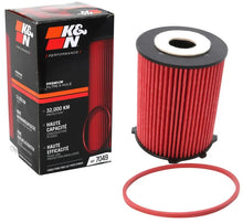 Load image into Gallery viewer, K&amp;N Oil Filter Automotive fits 2001-2022 Toyota Proace 1.6L Diesel - Back View