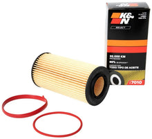 Load image into Gallery viewer, K&amp;N Oil Filter Automotive fits 2004-2024 Audi RS Q3 2.5L / Volkswagen / Volvo - Back View