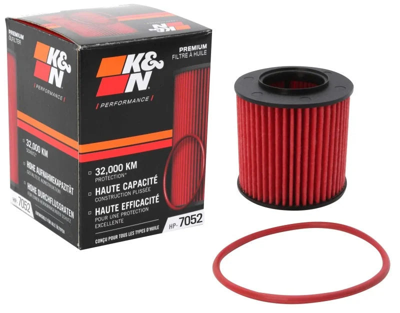 K&N Oil Filter Automotive fits 2008-2018 Vw Tiguan 1.4L - Back View