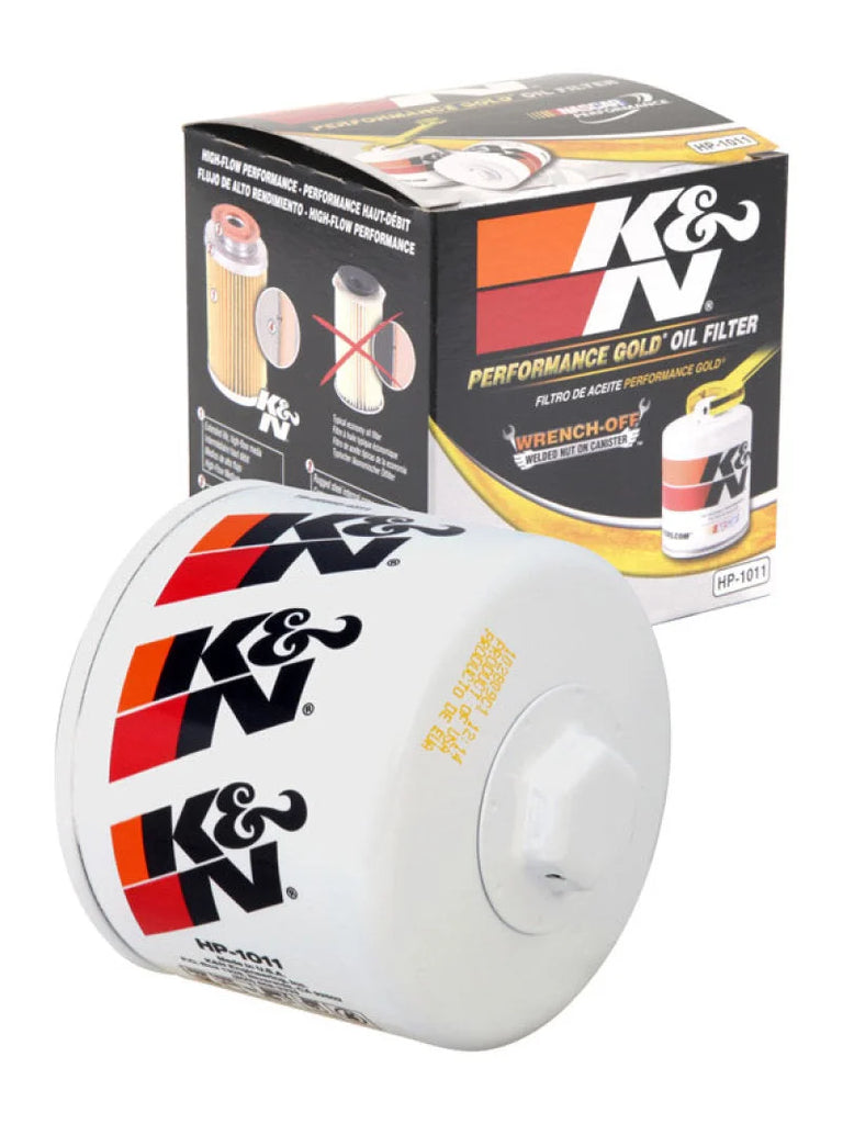 K&N Oil Filter OIL FILTER; AUTOMOTIVE - Installation View