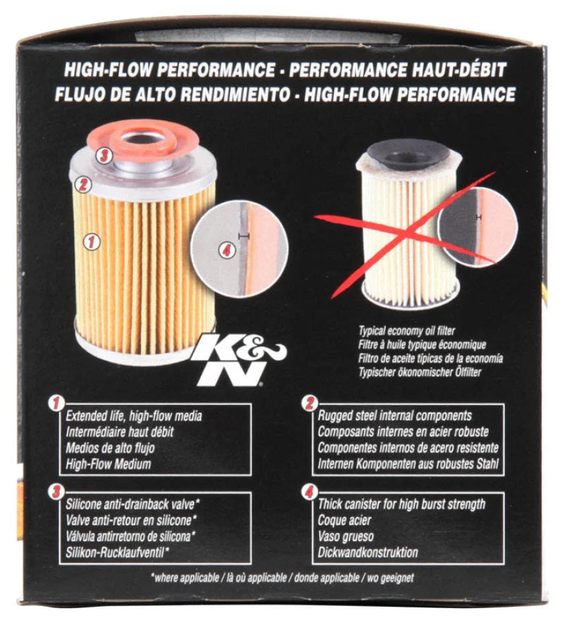 K&N Oil Filter OIL FILTER; AUTOMOTIVE - Additional View 11