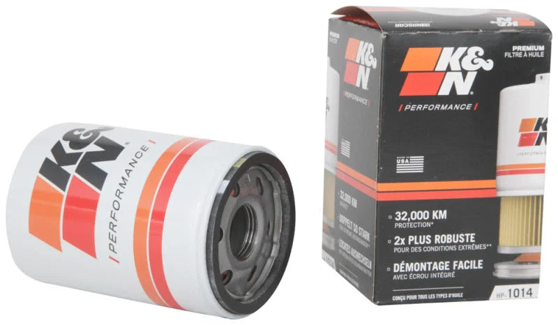 K&N Oil Filter OIL FILTER; AUTOMOTIVE - Installation View