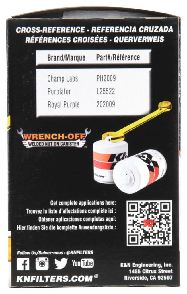 K&N Oil Filter OIL FILTER; AUTOMOTIVE - Additional View 9